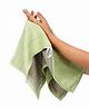 Doctor Towels Pack Of 2 Banana Double Cloth Hand Towels - Candy Green