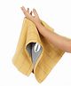 Doctor Towels Pack Of 2 Banana Double Cloth Hand Towels - Golden Ochre