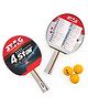 Stag Iconic 4 Star Professional Table Tennis (T.T) Multi-Set - Top-Quality Rackets & Balls | All-in-One Ping Pong Paddle Playset - Table Game Accessories