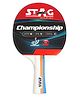 Stag Iconic Table Tennis (T.T) Racket - Black/Red Grip Designed Comfortable Wooden Table Tennis Bat - CHAMPIONSHIP