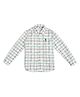 US Polo Assn Cotton Knit Full Sleeves Checkered Shirt - White