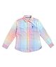 US Polo Assn Cotton Knit Full Sleeves Check Shirt - Multicolor