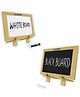 Clapjoy Magnetic Easel Board for Kids Tabletop Wooden Easel | Portable Easel |Double Sided Easel for Kids of Age 3 Years and Above