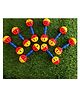 YAMAMA Baby Rattle Toy For Babies Ding Ding Rattles Hand Bell Toys For Kids Babies Baby Dumb Bell Shaped Rattle  (Pack of 12  Multicolor)