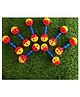 YAMAMA Baby Rattle Toy For Babies Ding Ding Rattles Hand Bell Toys For Kids Babies Baby Dumb Bell Shaped Rattle  (Pack of 36  Multicolor)