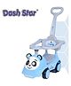 JoyRide 3 in 1 Push Car Panda Plus Rideon with Removable Parental Handle | Guardrails Rideons & Wagons Non Battery Operated Ride On