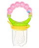 Domenico World Baby Love Rattle Silicone Food & Fruit Nibbler - Pink