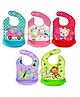 Domenico Apron For Feeding With Detachable Food Catch - Pack Of 5