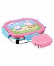 Joyo Peppa Pig Stainless Steel Lunch Box 550 ml with Dabbi 80 ml - Light Pink