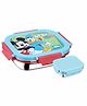 Joyo Mickey Stainless Steel Lunch Box 550 ml with Dabbi 80 ml - Blue