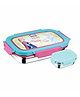 Joyo Disney Frozen Big Stainless Steel Lunch Box 900 ml with Dabbi 110 ml - Light Blue