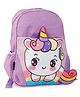 Toysire Unicorn School Bag For Girls Kids Lightweight & Breathable Multi-Purpose Preschool Kindergarten Small Backpack Height -  11.8 Inches