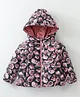 Wingsfield Full Sleeves Floral Printed Hooded Jacket - Multi Colour
