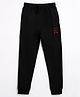 Campana 100% Cotton Directions Printed Joggers - Black