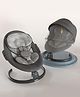 BAYBEE Lullabies Automatic Electric Baby Swing Cradle with Adjustable Swing Speed & Recline | Baby Rocker with Mosquito Net, Music, Safety Belt & Toys | Swing for Baby (Black)