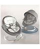 BAYBEE Lullabies Automatic Electric Baby Swing Cradle with Adjustable Swing Speed & Recline | Baby Rocker with Mosquito Net, Music, Safety Belt & Toys | Swing for Baby (Grey)