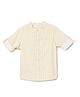 Milou Full Sleeves  Striped Shirt - Orange & White