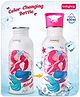 Babyhug Mermaid Theme Stainless Steel Color Changing Magic Bottle Pink|Leak Resistant|BPA Free|Rust Proof|600 ml