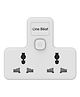 One Beat Mini Wall Socket Extension Board(WHITE)