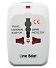 One  Beat OB-201001-CTravel Adapter (WHITE)