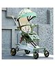 Lifelong 360° Rotation & Ergonomic Design Stroller with  Handle Adjustable Backrest - Green & White