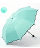 Muren Fancy Magic Umbrella Changing Secret Blossoms Occur With Water Magic-Turquoise (Color May Vary)