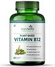 Simply Herbal Plant Based Vitamin B12 Capsules Improves Your Brain Function & Nervous System for Men & Women, (60 Capsules)