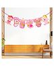 Zyozi  Six Month, Half Birthday Banner - Its My Half Birthday Banner For Baby Girl (Pink)