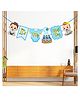 Zyozi Its My 1st Birthday Bunting Banner - Birthday Banner For Baby Boys (Pack Of 1)