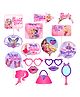 Zyozi Barby Theme Birthday Decorations  Photo Booth Props for Girls -  Birthday Props (Pack of 17)