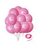 Zyozi Its A Girl Printed Pink Balloons For Baby Girl Birthday /Baby Shower Decorations (PACK OF 26)