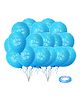 Zyozi Its A Boy Printed Blue Balloons For Baby Boy Birthday/Baby Shower Decorations (PACK OF 51)