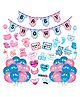 Zyozi Baby Shower Decorations Kit Banner, Balloons  and Photo booth Props for Baby Shower Party (Pack of 43)