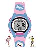 Spiky Round Designed Strap Multi Functional Sports Digital Watch - Pink