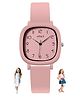 Spiky Premium Square Analog  Watch - Pink