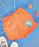 Pantaloons Baby Cotton Printed Shorts - Peach