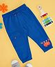 Pantaloons Baby Animal Printed & Pocket Detailed Joggers - Blue