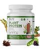 INLIFE Plant Protein Powder - Pea, Quinoa & Brown Rice - 25g Protein - Ashwagandha, Green Tea & Grape Seed Extract - Digestive Enzymes Bodybuilding Supplement (Chocolate, 1kg)