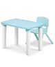 Happy Bear Study Table and Chair set for kids - Blue