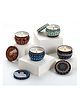 Parkash Candles Floral Tin Soy Wax Premium Scented Candle Set of 4