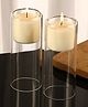 Parkash Candles Double Layer Big Glass Hanging Soy Wax Premium Scented Candle (Miz Arab)