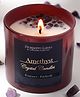 Parkash Candles Premium Crystal Glass Soy Wax Candle Patchouli