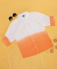 YU by Pantaloons Cotton Full Sleeves Ombre Shirt - Orange