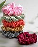 Vogue Hair Accessories Daily Wear Satin Scrunchies - Multi