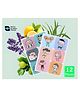 Ortis Waterproof Natural Mosquito Repellent Sticker - 12 Pieces (Colour & Print May Vary)