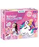 Bloomingo Unicorn Shaped Sling Bag Art & Craft Kit -   Multicolor
