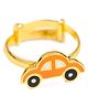 Vidushi Aastha 925 Sterling Silver Adjustable Car Ring- Golden