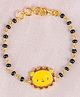 Vidushi Aastha 925 Sterling Silver Adjustable Lion Nazariya - Golden