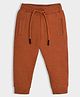 Mi Arcus Solid Trousers - Brown