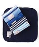 Babyhug Knit Terry Hand and Face Towels with Stripes & Bear Print L 25.4 x B 25.4 cm Pack of 6 - Blue & White